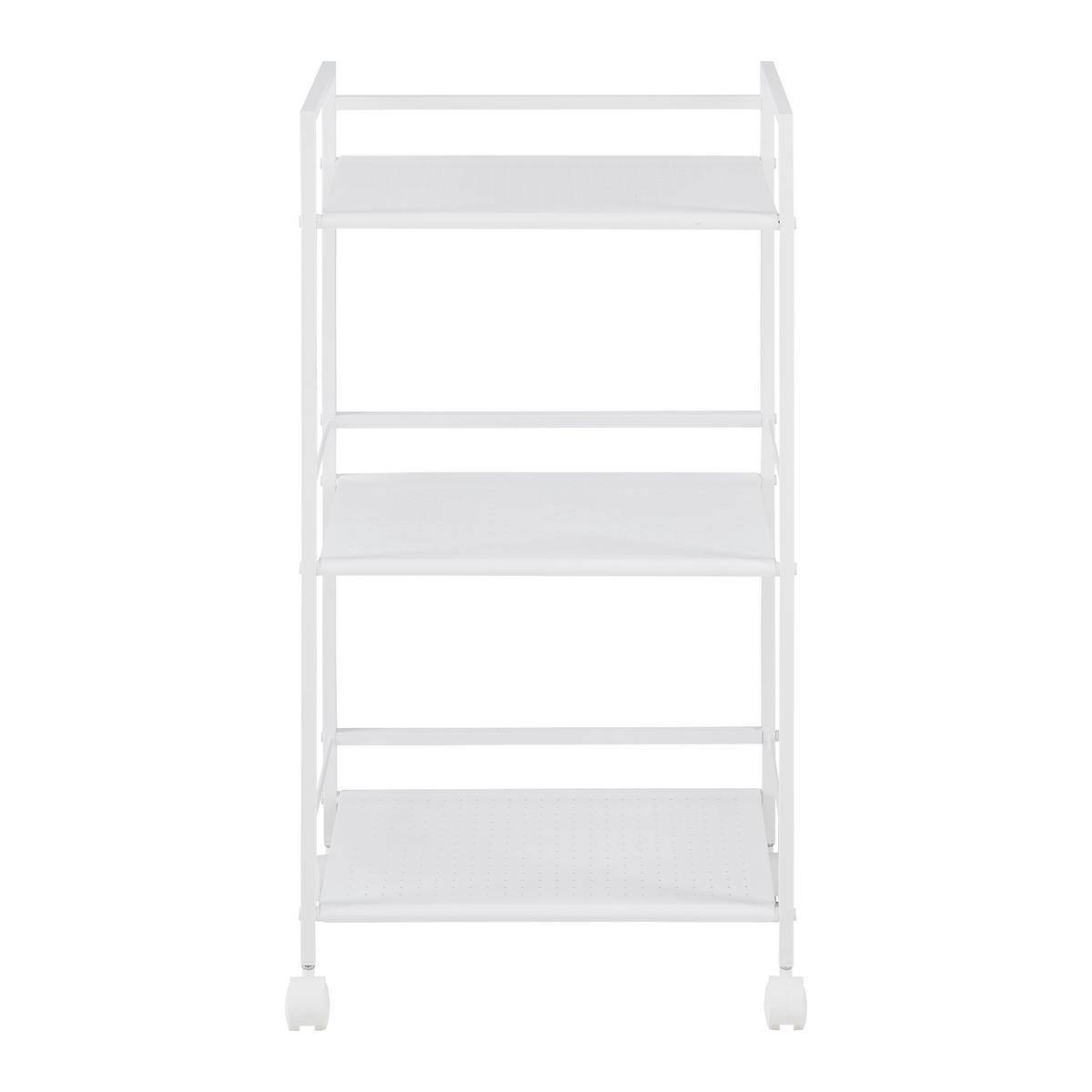 Kolica Višenamjenska Luan Ii - bijela, Moderno, metal/plastika (42,5/81/29cm) - Best Price