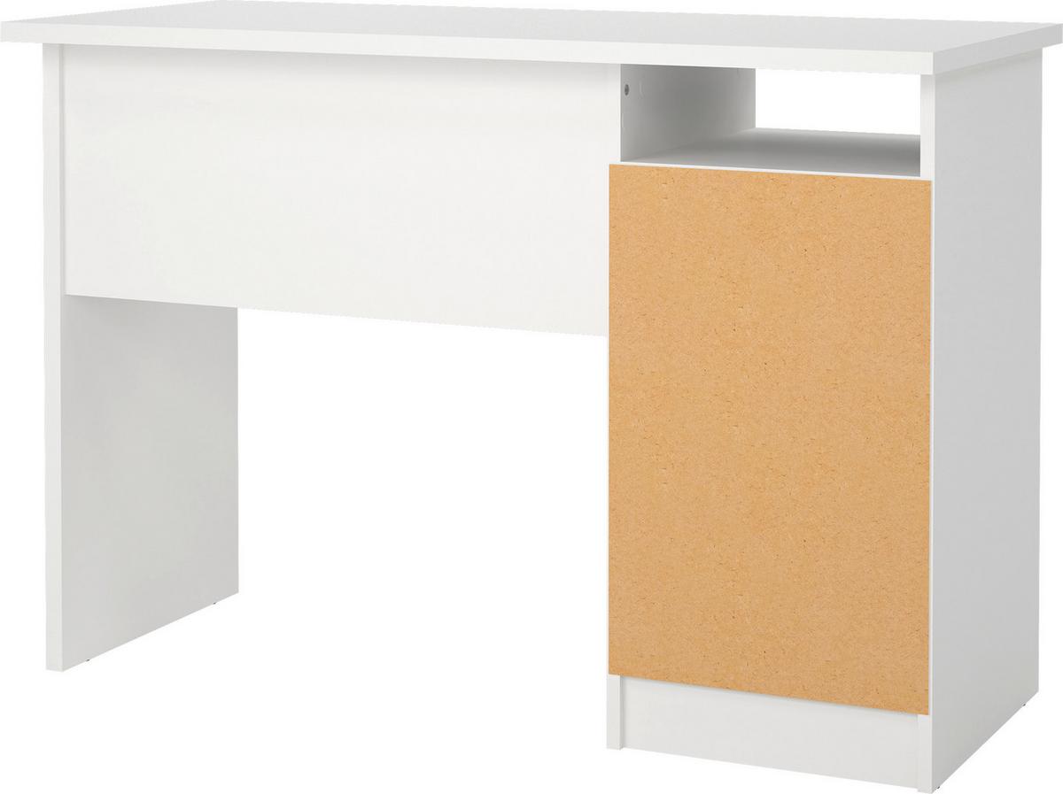 BIURKO FUNCTION PLUS - biały, Modern, materiał drewnopochodny (110/48,5/76cm) - MID.YOU
