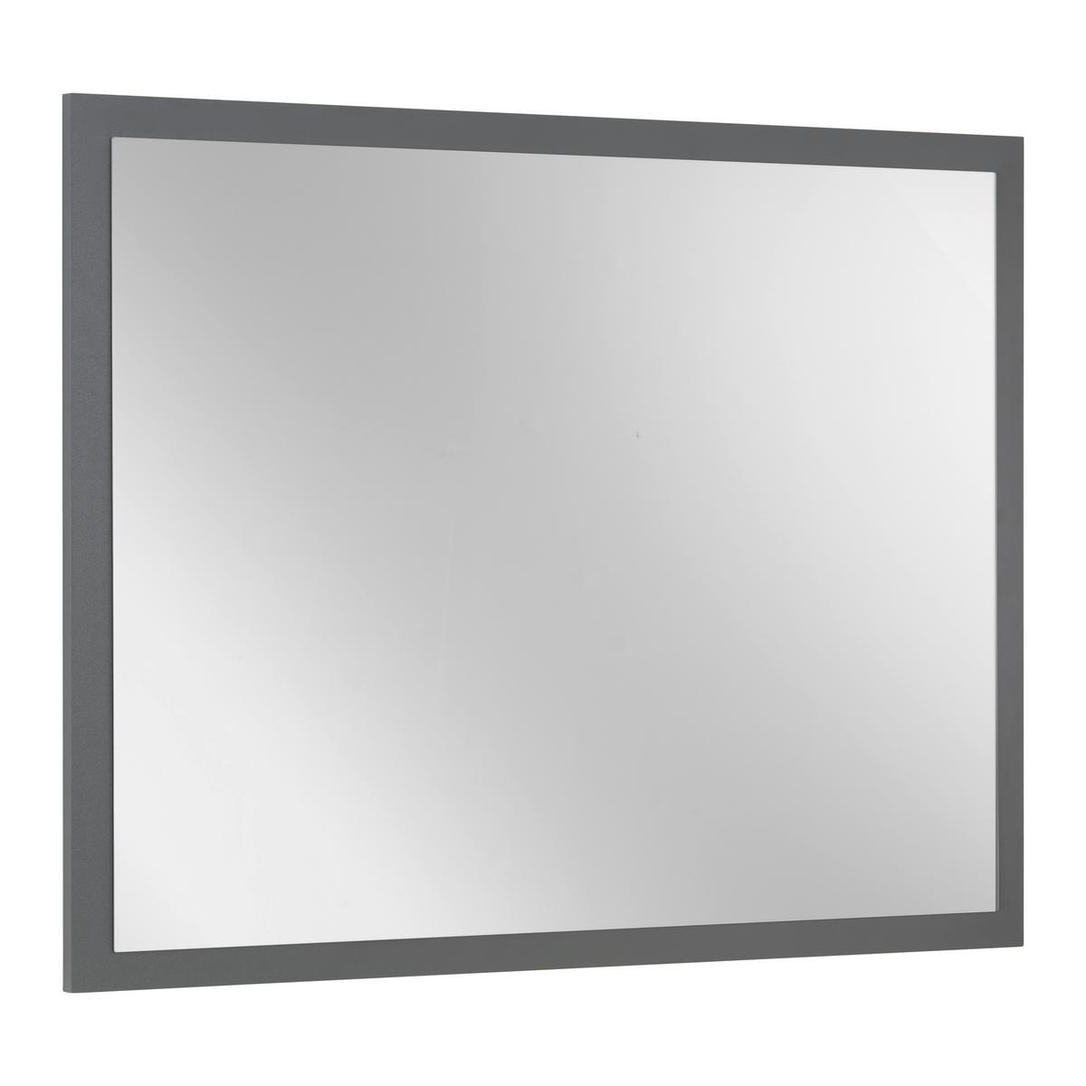Oglindă CADIX - antracit, Modern, material pe bază de lemn (90/70/2cm) - Modern Living