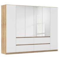 Ormar S Klasičnim Vratima Mainz - bijela/boje hrasta, Basics, drvni materijal (271/210/54cm) - Modern Living