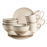 FRÜHSTÜCKSSET FRÜHSTÜCKSSET, 931818 - Beige, Basics, Keramik - Mäser