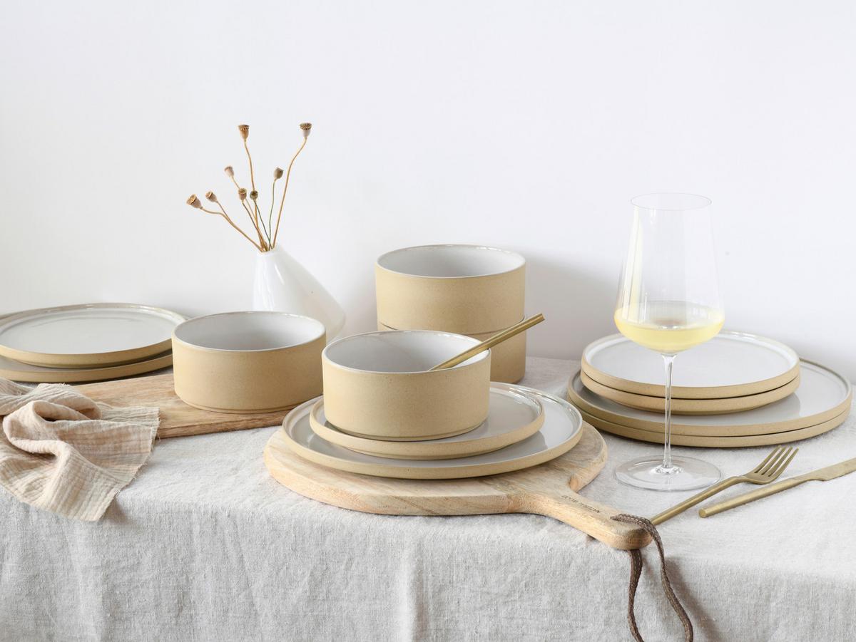 Set Skodelic Za Kosmiče Futuro White Sand, 4-Delni - bela/bež, Basics, keramika (14cm) - Creatable