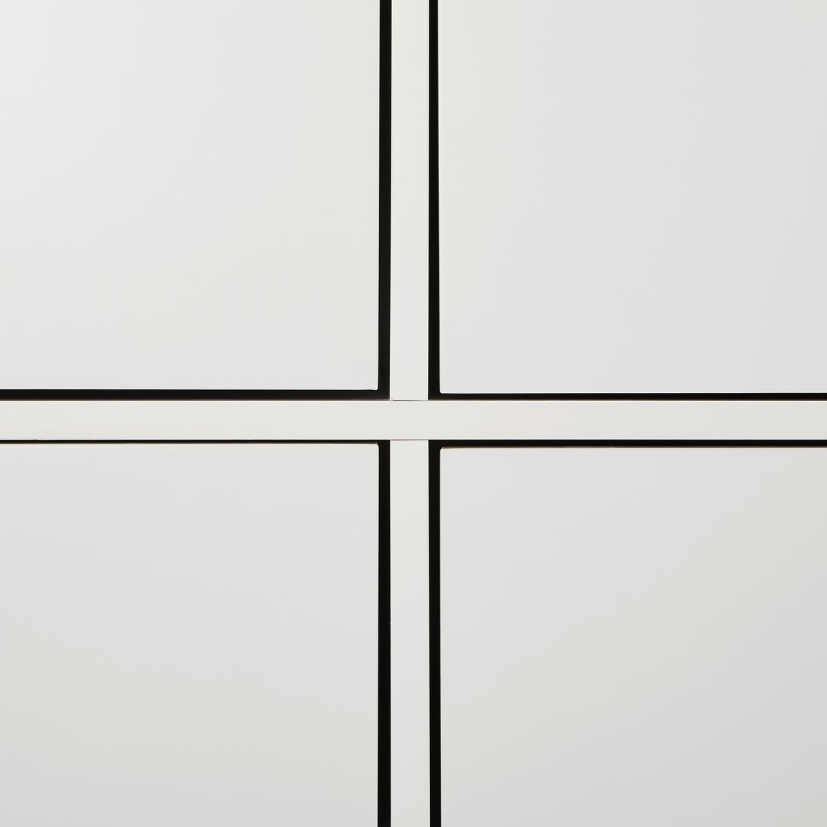 KOMODA WYSOKA KOPA - kolor naturalny/biały, Design, materiał drewnopochodny/drewno (100/149/40cm) - MID.YOU