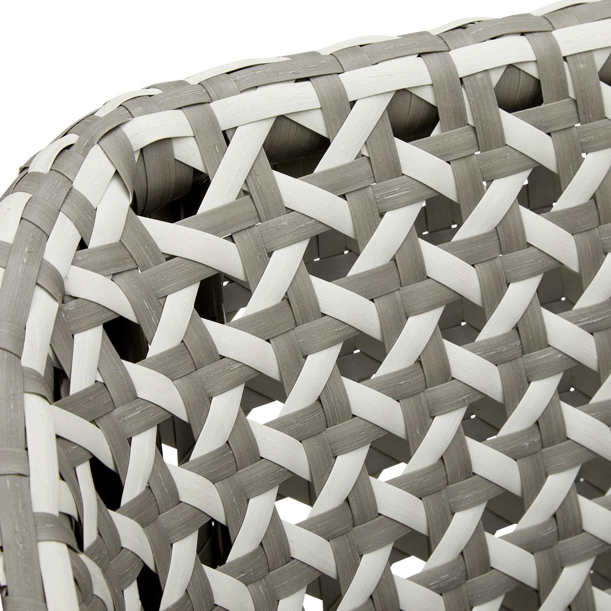 Vrtna Klop Positano, Siva, Naravna, Aluminij - siva, Moderno, kovina/umetna masa (149/91/99cm) - Bessagi Garden