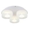 TAKLAMPA LUNOU - vit, Basics, metall/glas (38/38/11,5cm)