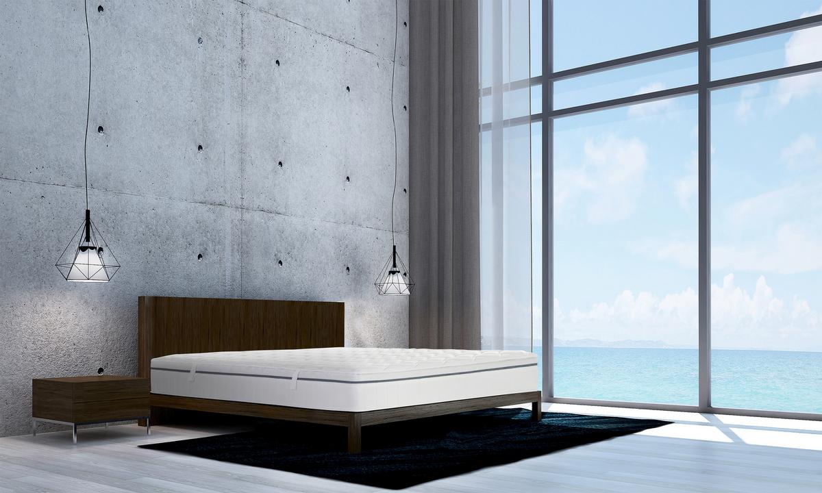 Kaltschaummatratze Air Wave 3D H2/3 ca. 140x200cm - Weiß, Basics, Textil (140/200cm) - MID.YOU