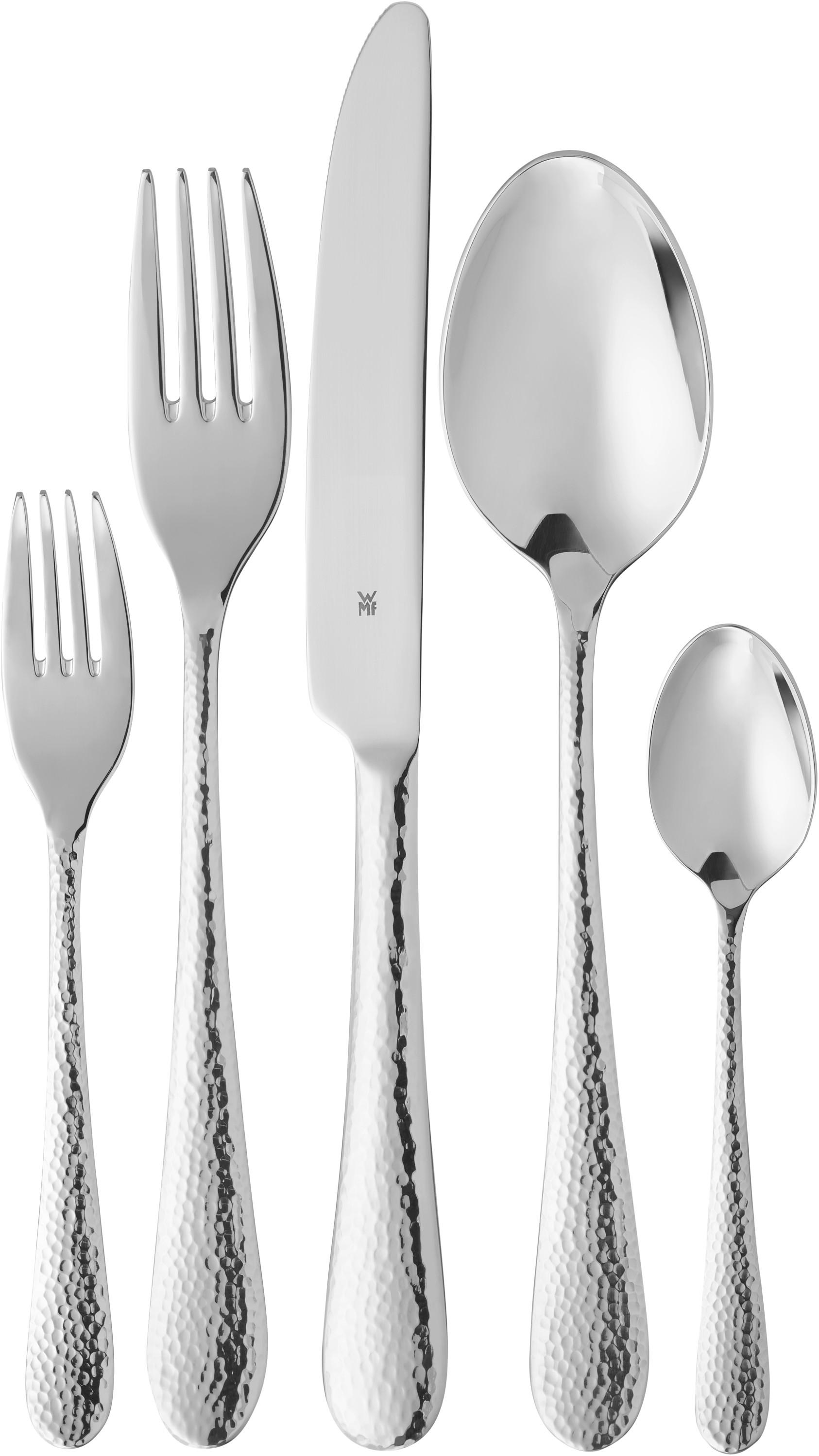 ZESTAW SZTUĆCÓW 1224916040 WMF - szary, Basics, metal (43,5/27/57cm) - WMF