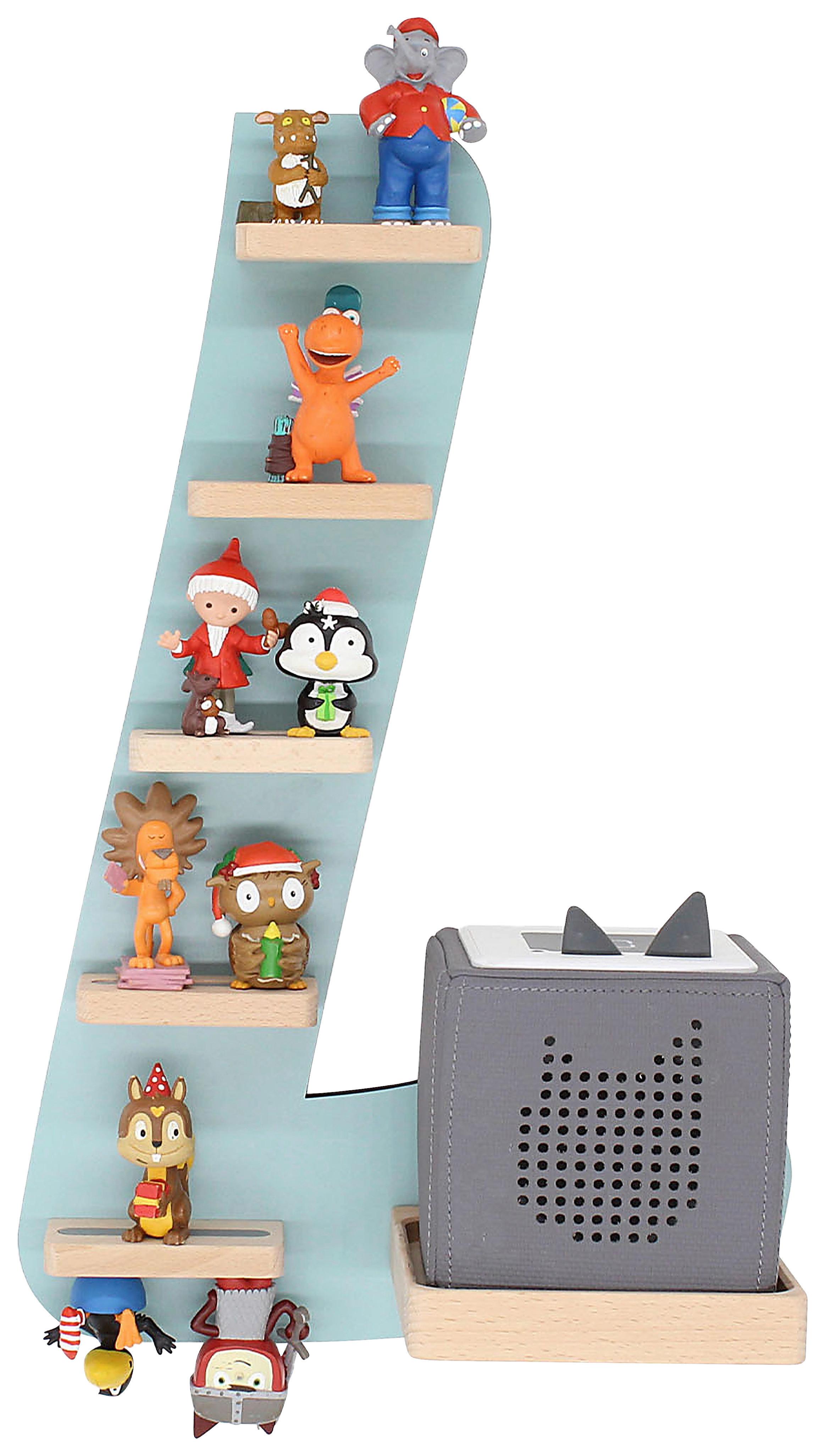 Otroška Polica Boarti, Zelena - zelena, Moderno, leseni material (32/47/19cm) - MID.YOU