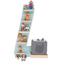 Otroška Polica Boarti, Zelena - zelena, Moderno, leseni material (32/47/19cm) - MID.YOU