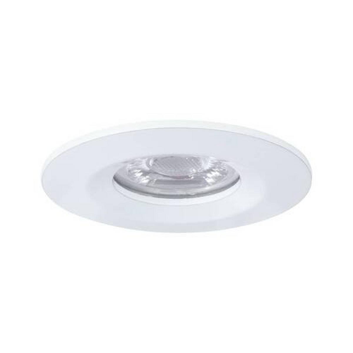 LED-Deckenleuchte Nova mini in Weiß/Alufarben max. 4 Watt - Alufarben/Weiß, Basics, Metall (6,5cm) - Paulmann