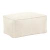 Hocker Caroline Weiß - Weiß, MODERN, Textil (80/38/50cm) - Mömax