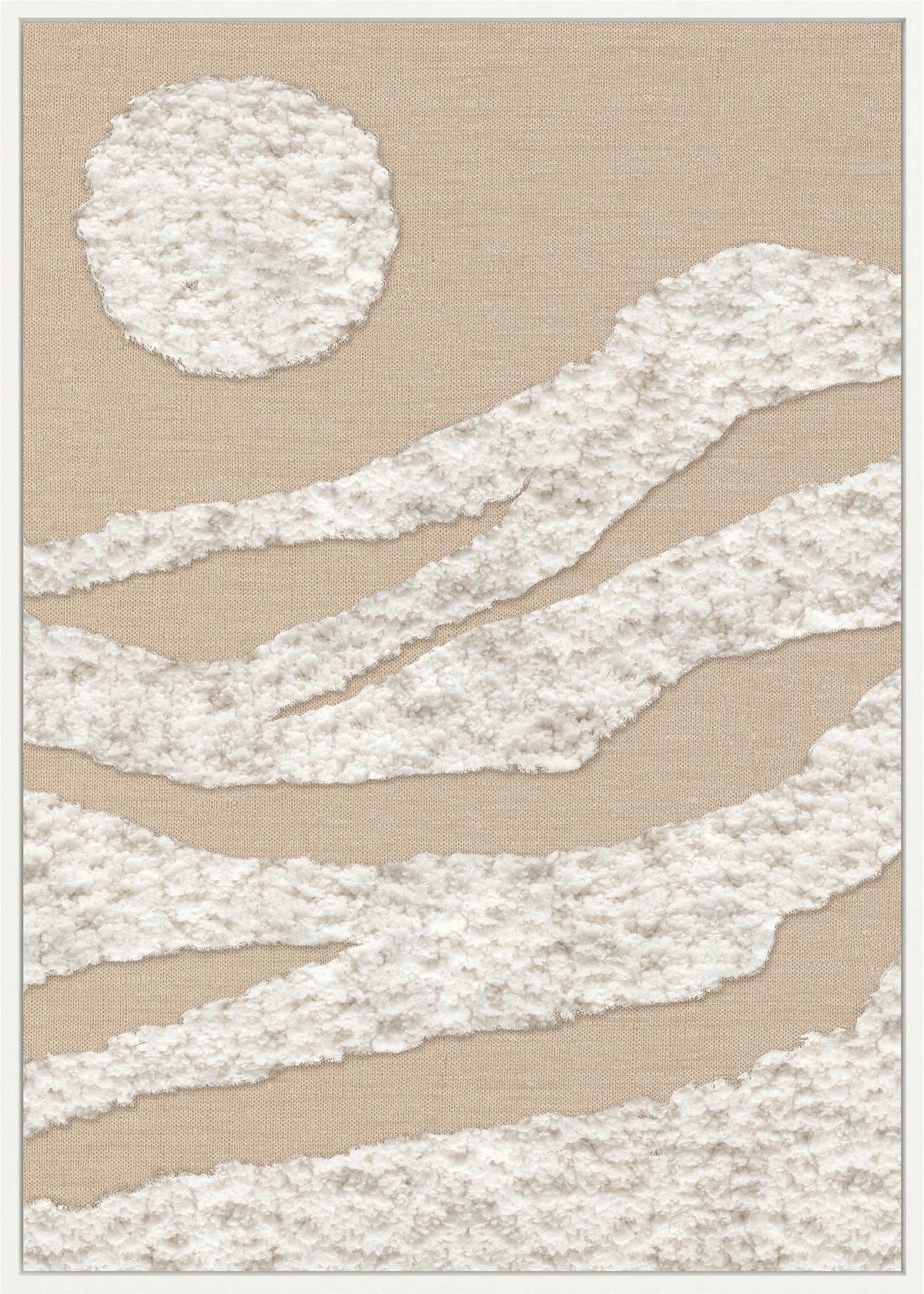 Keilrahmenbild Jeff Beige ca. 50x70cm - Beige/Creme, MODERN, Holzwerkstoff/Kunststoff (50/70cm) - Mömax