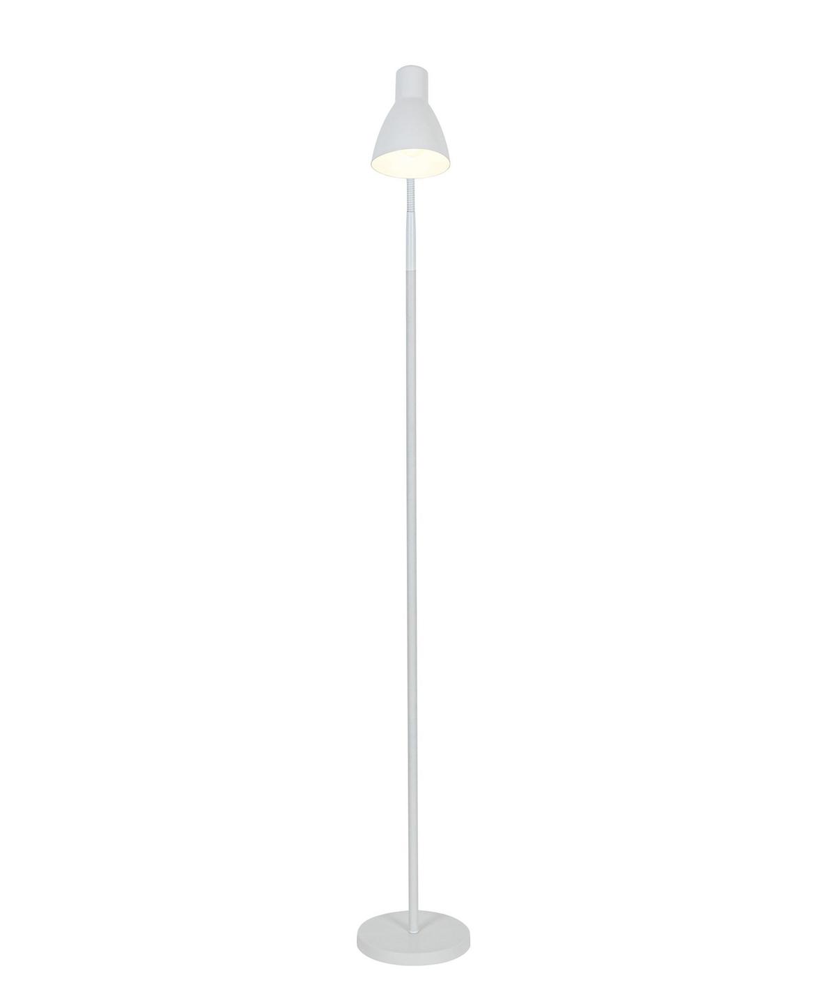 STEHLEUCHTE NOMP - Weiss, Lifestyle, Kunststoff/Metall (18/147cm) - Mömax