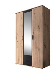Kleiderschrank Eichefarben 'Chicago' online kaufen ➤ mömax Kleiderschrank Eichefarben 'Chicago' online kaufen ➤ mömax