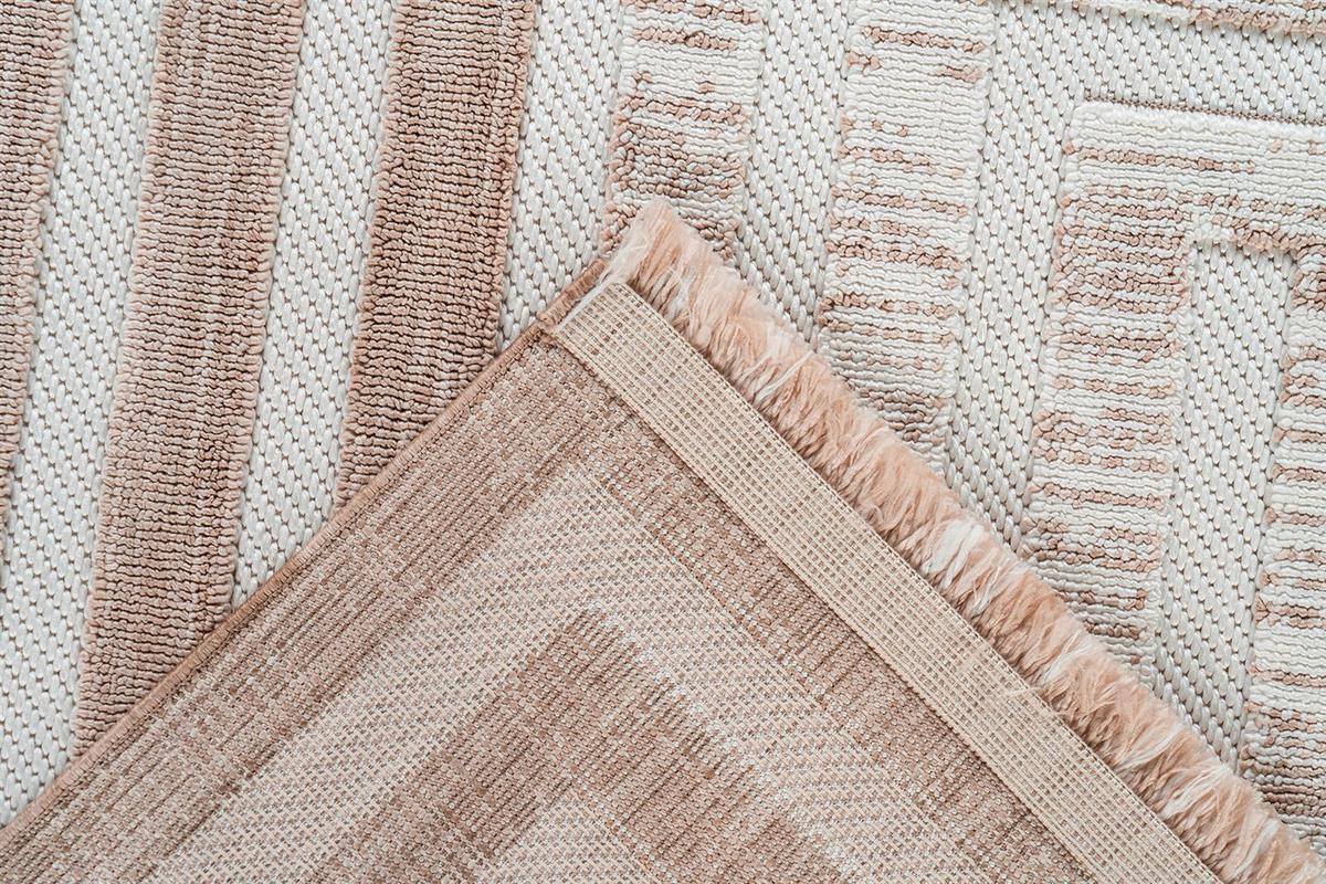 TEPPICH SARAI 125 BRAUN / BEIGE - Beige/Braun, Basics, Textil (80/150cm) - Kayoom