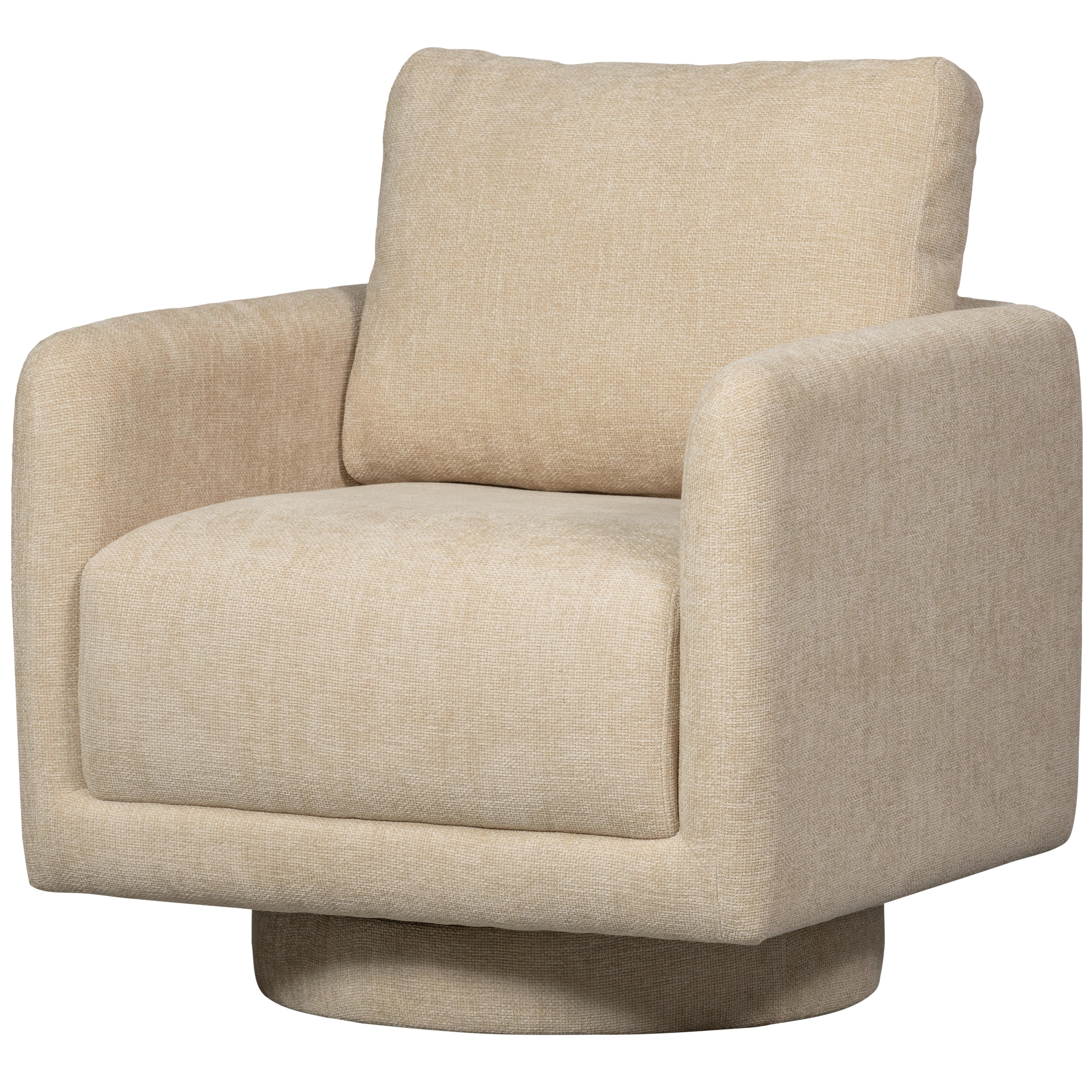 Sessel Oscar Naturfarben B: 78 cm - Naturfarben, Design, Textil (78/64/79cm) - Livetastic