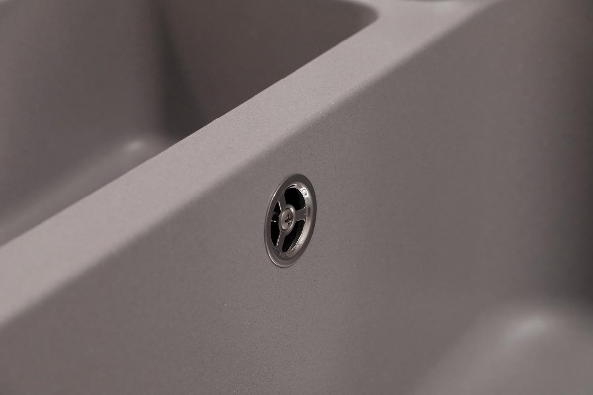 Pomivalno Korito Austin, 100x50cm - siva, Design, kamen (100/20/50cm) - Respekta