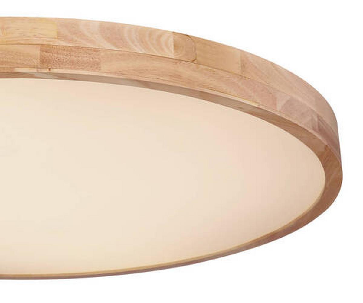 LAMPA SUFITOWA LED 41745-60 - kolor naturalny/biały, Natur, tworzywo sztuczne/metal (80/10,5cm) - Globo
