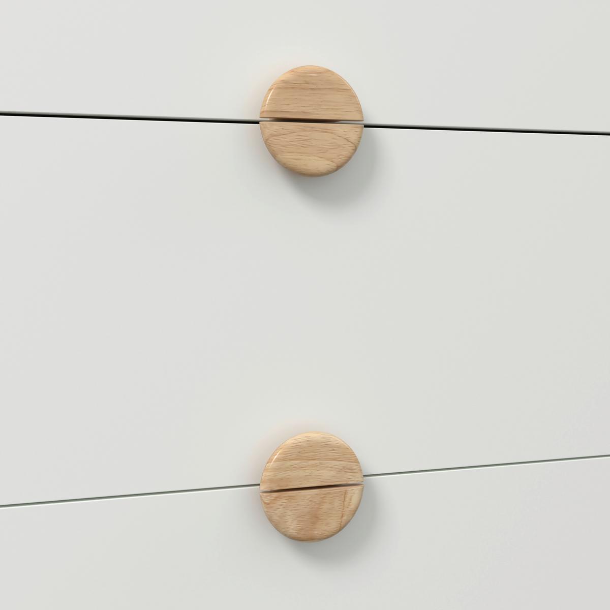 Kinderregal Enny Weiß/Buchefarben - Buchefarben/Weiß, MODERN, Holz/Holzwerkstoff (118/95/39cm) - Bessagi Kids
