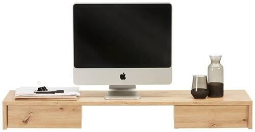 Schreibtisch in Eichefarben - Eichefarben, MODERN, Holzwerkstoff (120/14/31cm) - Mömax