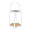 SOLCELLSLAMPA PIOLA - vit, Modern, metall/plast (20/29/20cm) - Bessagi Garden