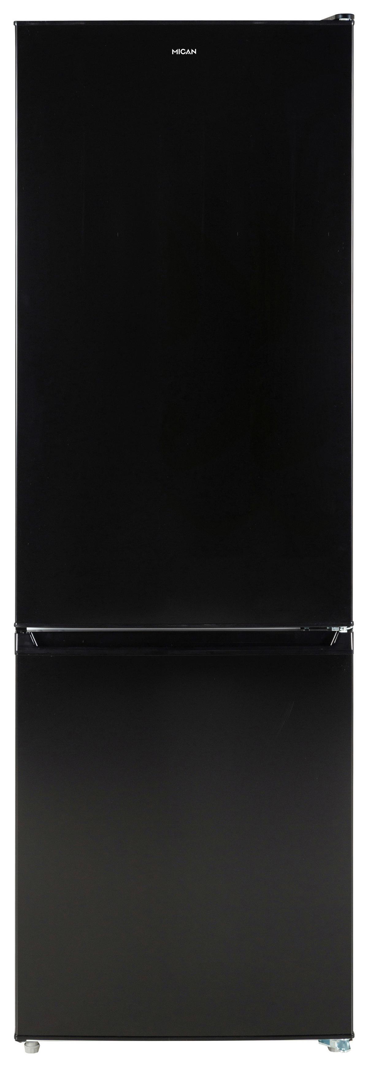 Kühl-Gefrier-Kombination SKMBMF60NFD Schwarz - Schwarz, Basics, Glas/Metall (63/188/59,5cm) - Mican