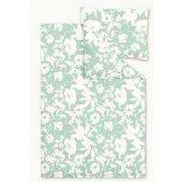 Posteljina Floral Xxl 200x200/2x60x80cm - boje mente, tekstil (200/200cm) - Mömax
