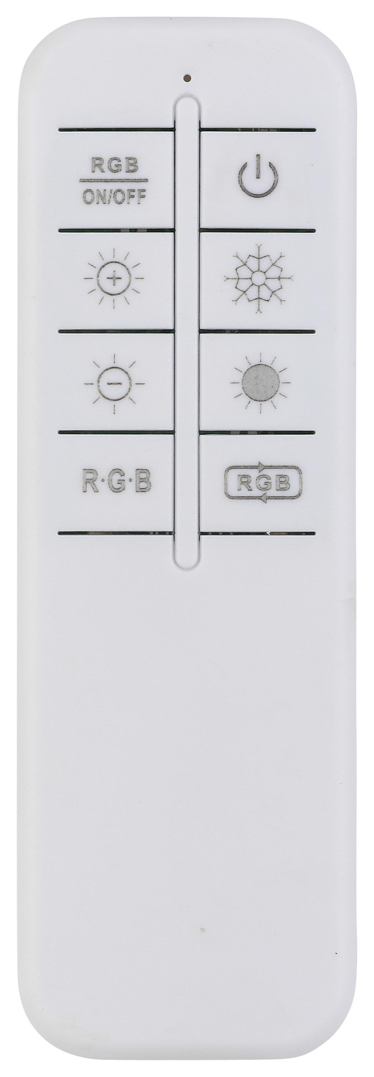 LED-Deckenleuchte Clarence max. 23 Watt - Weiss, Modern, Kunststoff/Metall (52/45/5cm) - Premium Living