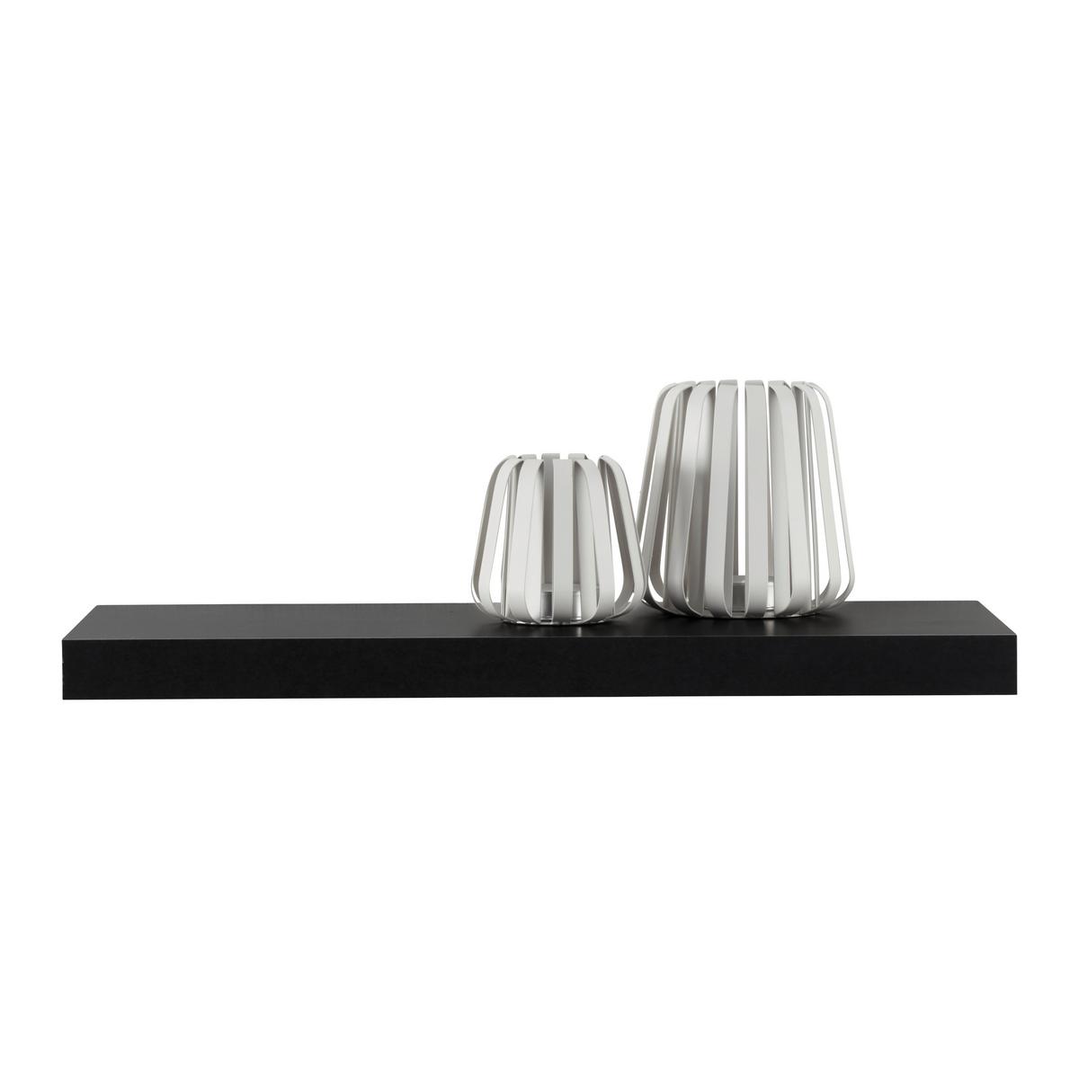 Wandboard Mister Office in Schwarz - Schwarz, Modern, Holzwerkstoff (60/4/24cm) - Mömax