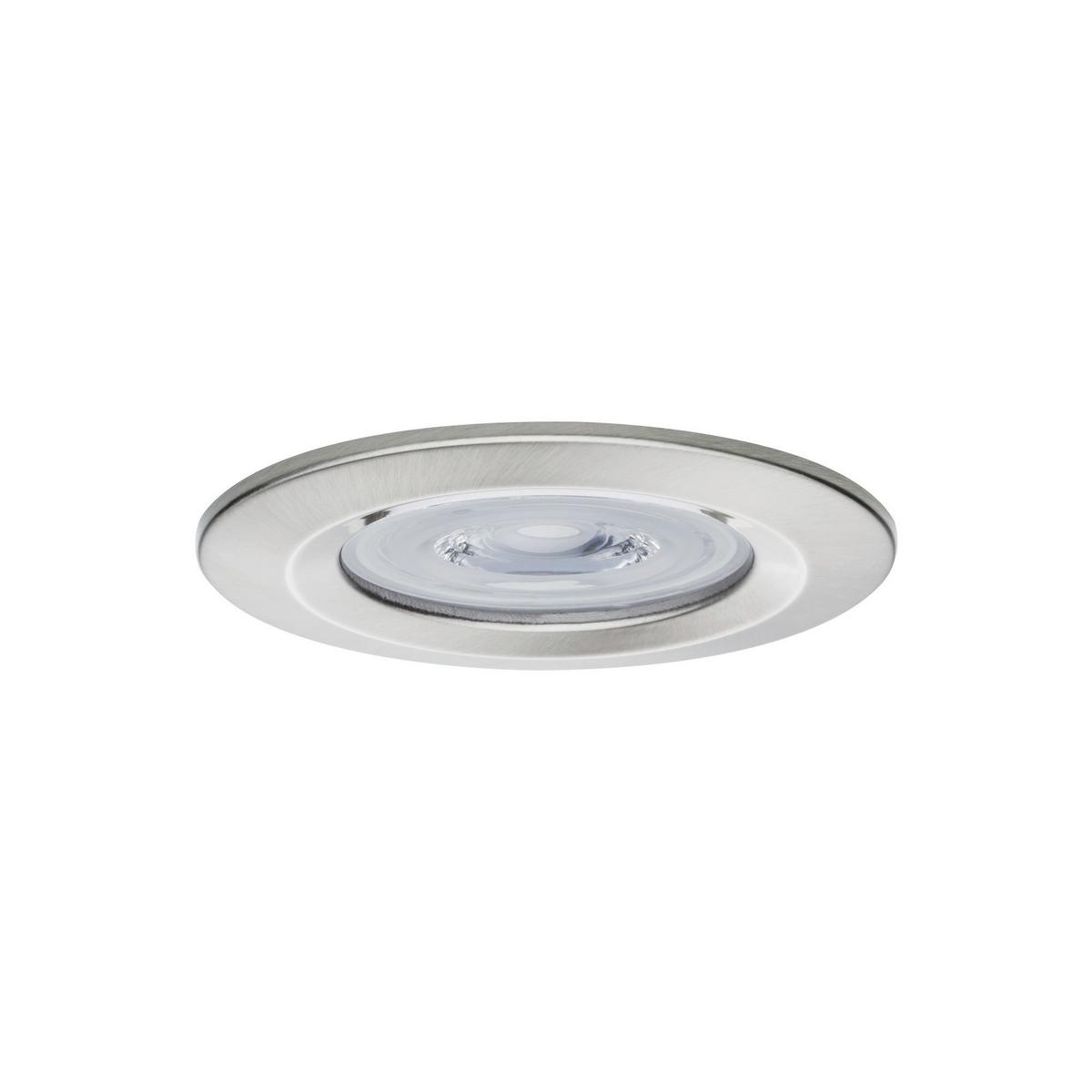 Deckenleuchte Nova in Alufarben max. 6,5 Watt - Alufarben, Basics, Metall (7,8cm) - Paulmann