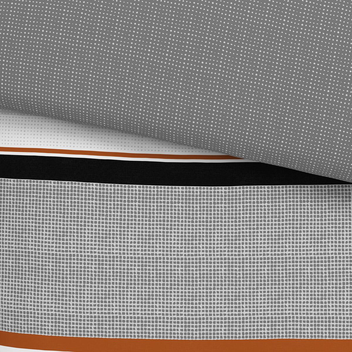 BETTWÄSCHESET DAVID - Beige/Schwarz, Natur, Textil (160/210cm) - Modern Living