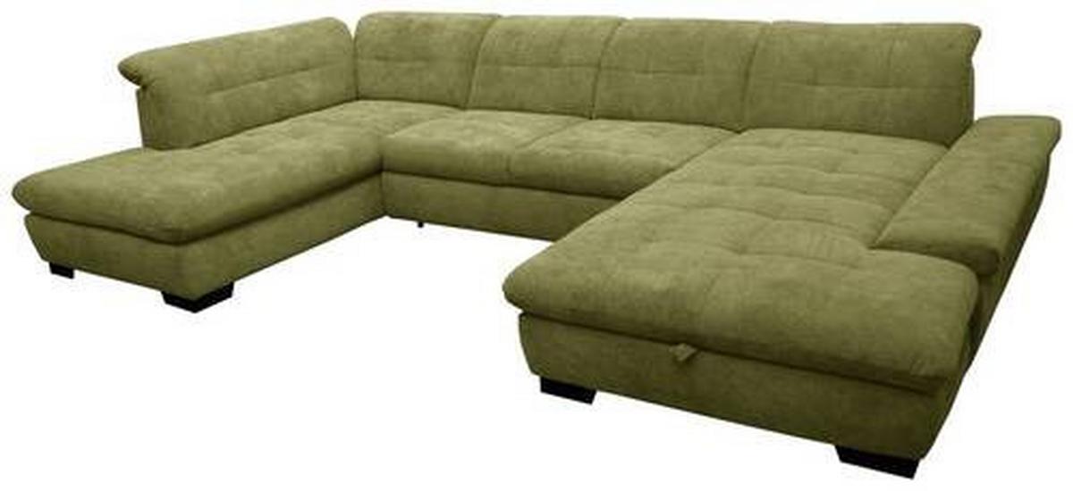 Canapea modulara OXFORD - verde, Modern, textil (211/343/204cm) - Modern Living