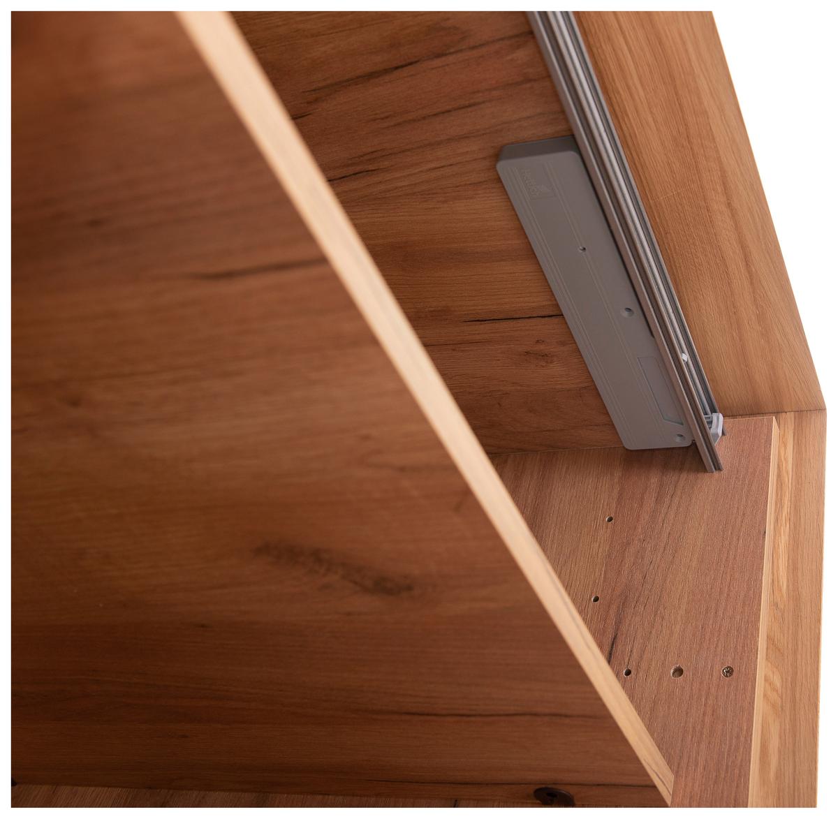 Schwebetürenschrank Monterray Eichefarben - Eichefarben, KONVENTIONELL, Holz/Holzwerkstoff (250/222/60cm) - ecoTree