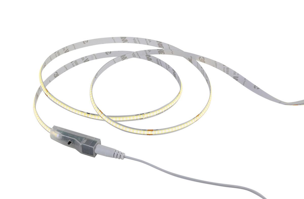 Bandă cu LED Hoch - alb, Modern, plastic (500cm) - Mömax