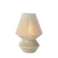 Tischleuchte Razzo Table Beige max. 40 Watt - Beige, Basics, Textil/Metall (24/24/35cm) - Markslöjd