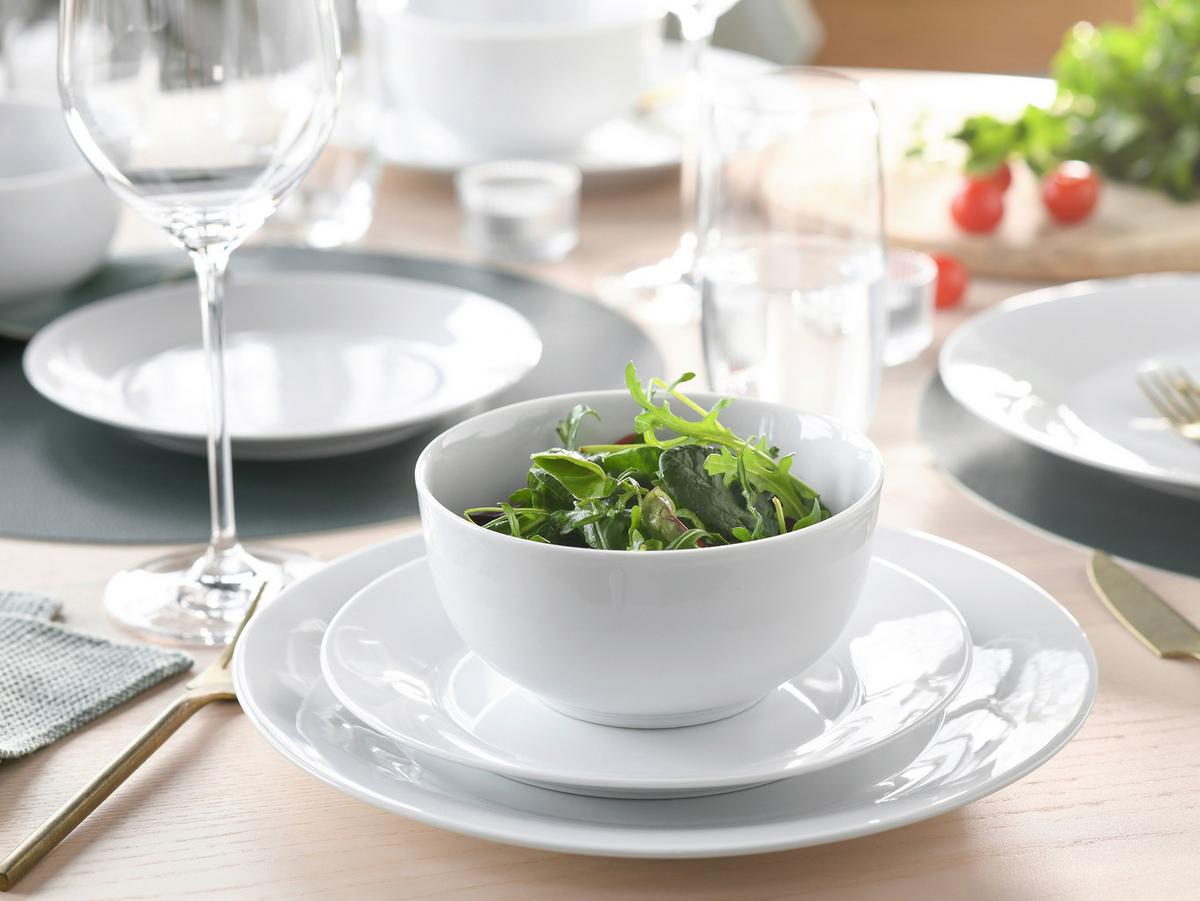 Kombinirani Servis Base, 16-Delni - bela, Basics, keramika - Creatable