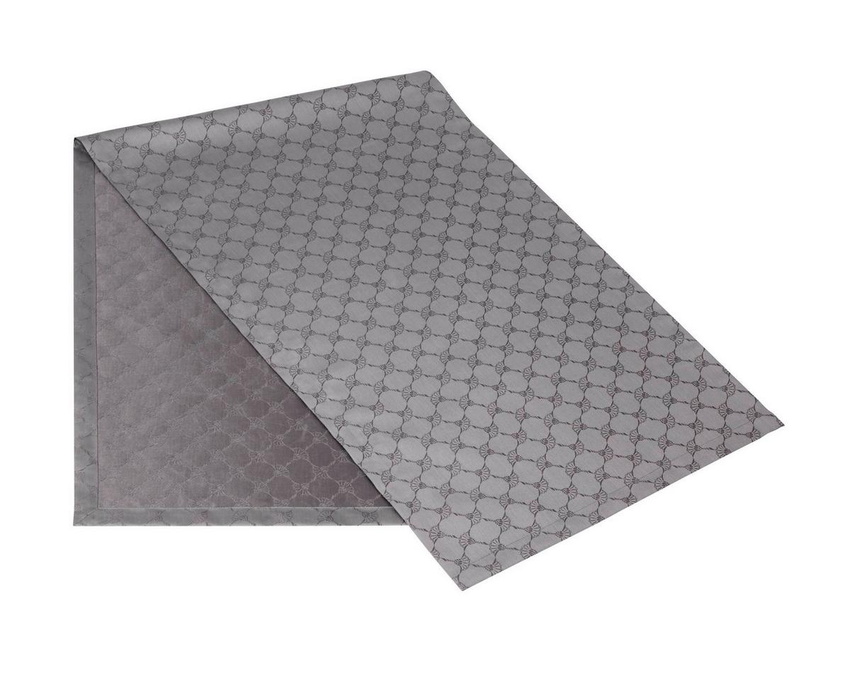 BIEŻNIK J! CORNFLOWER ALLOVER - kolor platynowy, Design, tkanina (50/160cm) - Joop!