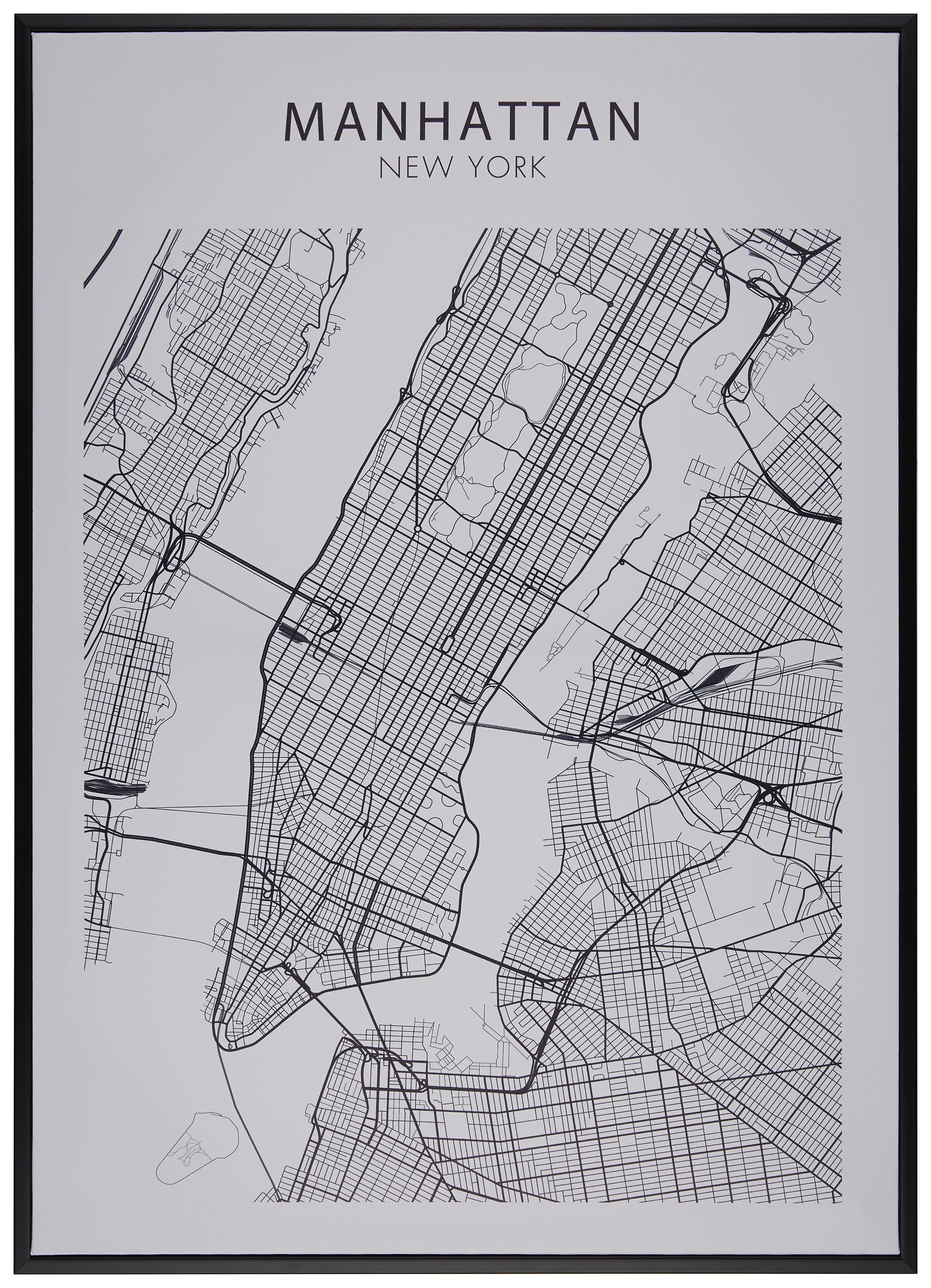 Keilrahmenbild Liam in Schwarz/Weiß - Schwarz/Weiß, Holzwerkstoff/Kunststoff (50/70cm) - Mömax modern living