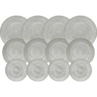 Serviciu de masă 12/1 TINA -BASED- - gri, Konventionell, ceramică - Best Price
