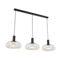 LAMPA WISZĄCA LUNE *DK* - czarny, Design, metal/szkło (135,5/37/183cm) - Dieter Knoll