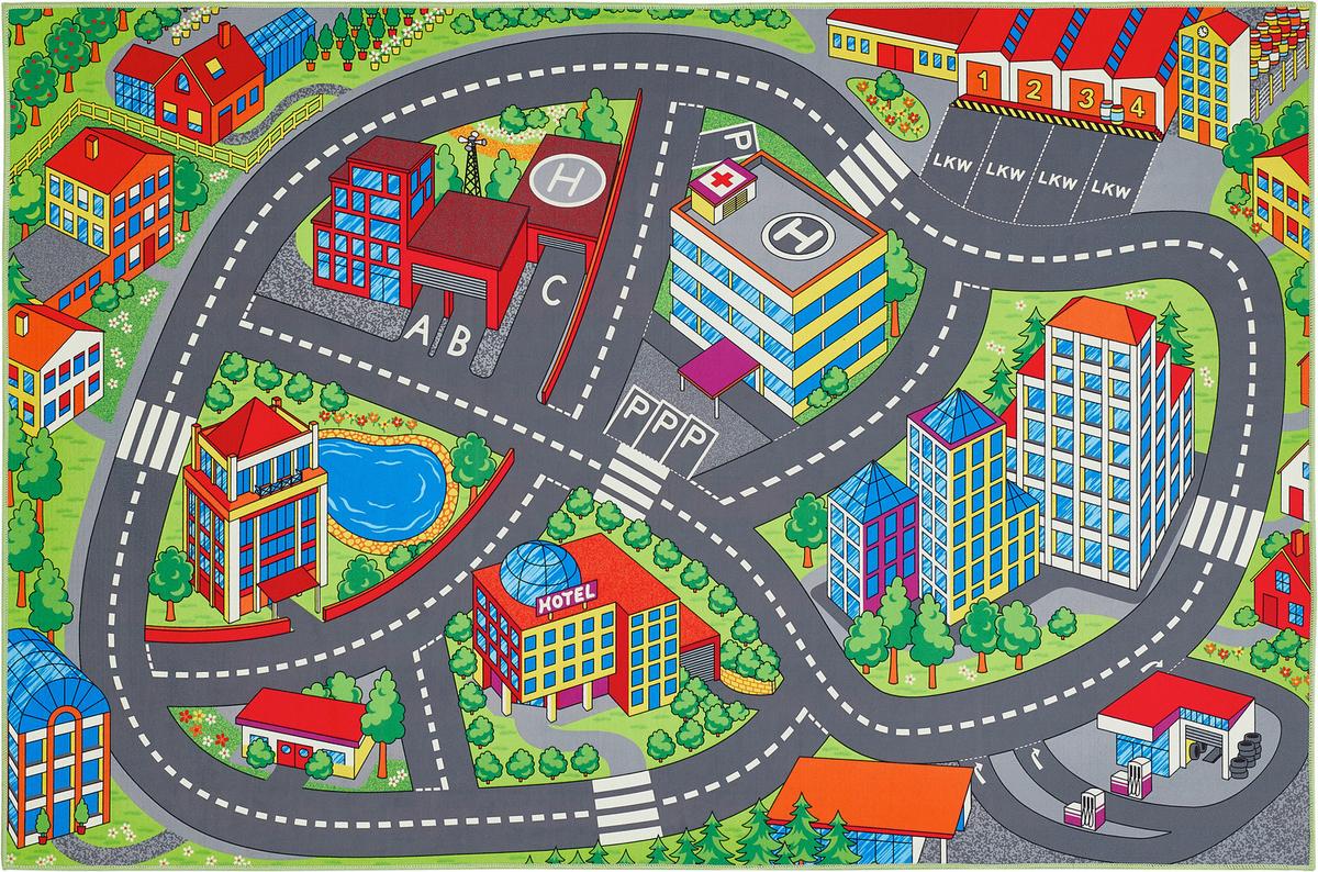 Otroška Preproga Spielstrasse - večbarvno, tekstil (100/150cm)