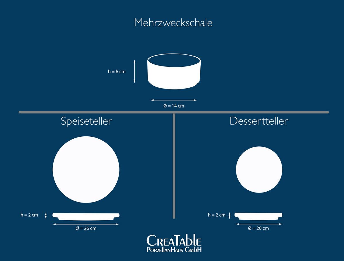 Jedilni Servis Futuro White Sand, 12-Delni - bela/peščene barve, Trend, keramika - Creatable