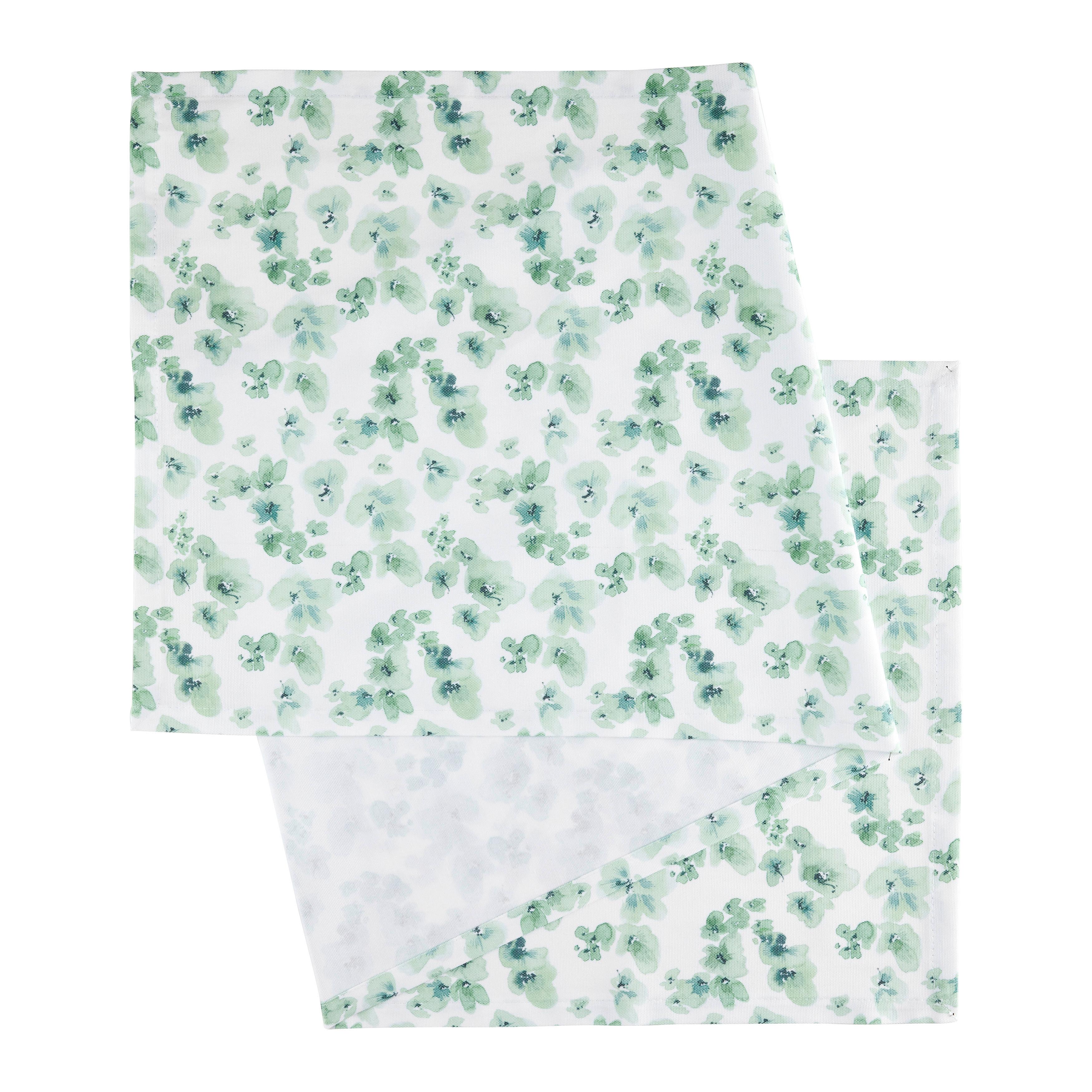 BORDSLÖPARE STEFFI BEDRUCKT - grön, Klassisk, textil (45/150cm) - Mömax