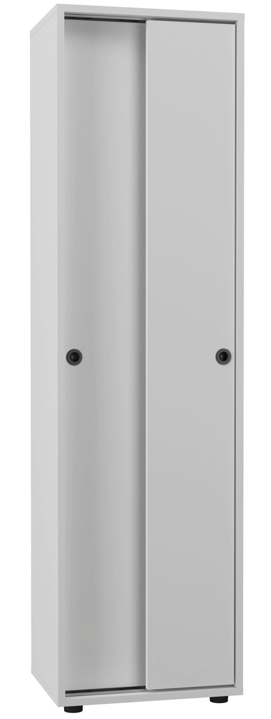 AKTENSCHRANK ULAS - Weiss, Design, Holzwerkstoff (49/168/38cm) - MID.YOU