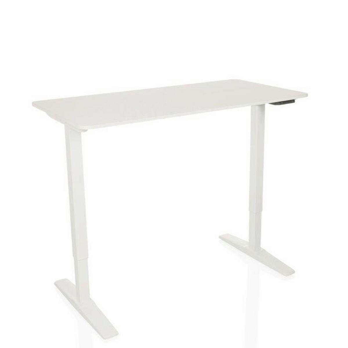 Dvižna Miza Stand Basic, Bela - bela, Moderno, leseni material (120/60/75 - 120cm) - MID.YOU