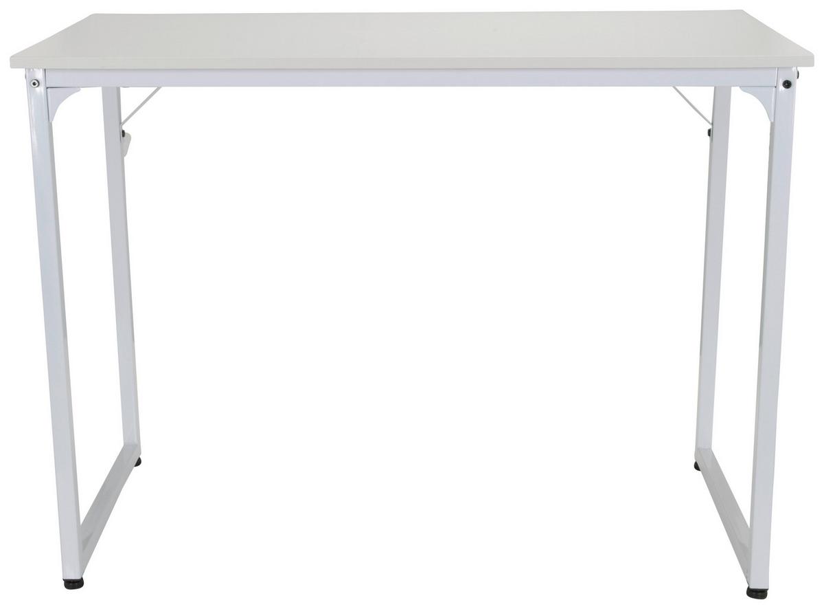 Pisalna Miza Workspace I, Bela - bela, Basics, kovina/leseni material (120/50/74cm) - MID.YOU