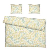 BETTWÄSCHESET SIGLINDE XXL - Gelb/Grün, Konventionell, Textil (200/210cm) - Modern Living