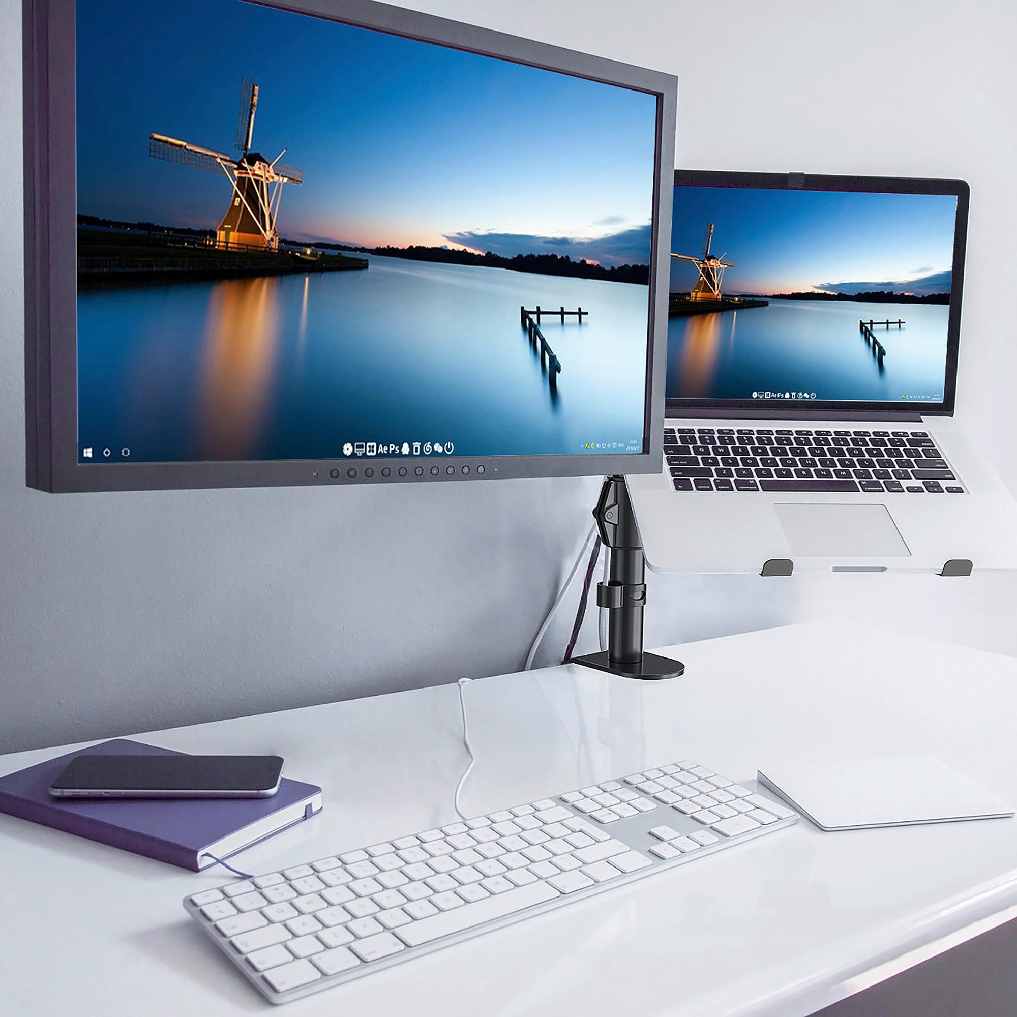 Držalo Za Monitor Vm-mh 2, Črna - črna, Basics, kovina (88/60/8cm) - MID.YOU