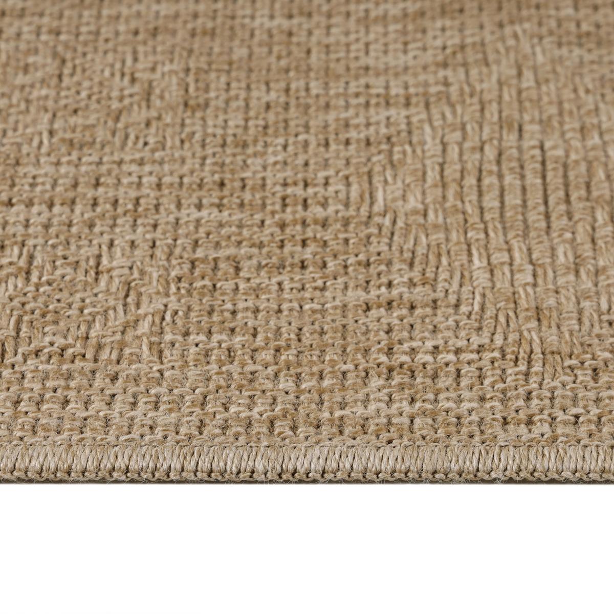 TEPPICH Outdoor KASBERG in Beige, im Vintage-Stil, 80 x 150 cm - Beige, Textil (150/80cm) - KADIMA DESIGN