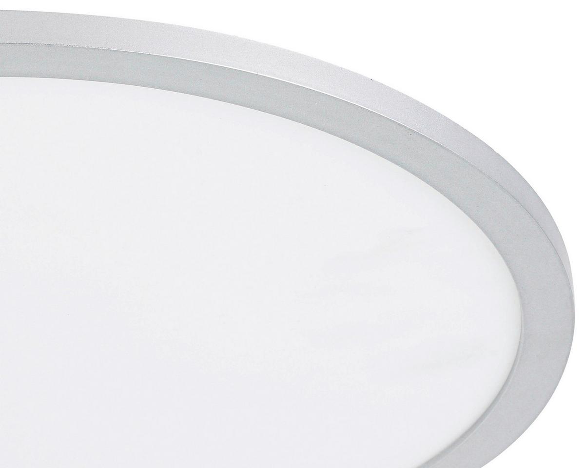 Led Stropna Svjetiljka Imo - bijela/srebrne boje, Romantično / ladanjski, plastika (40/5cm) - Mömax